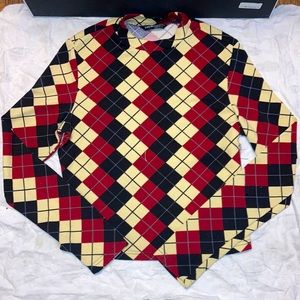 SHEIN checkered long-sleeve